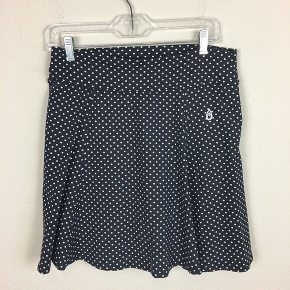 Women's Black Polka Dot Skort - Picture 1 of 7